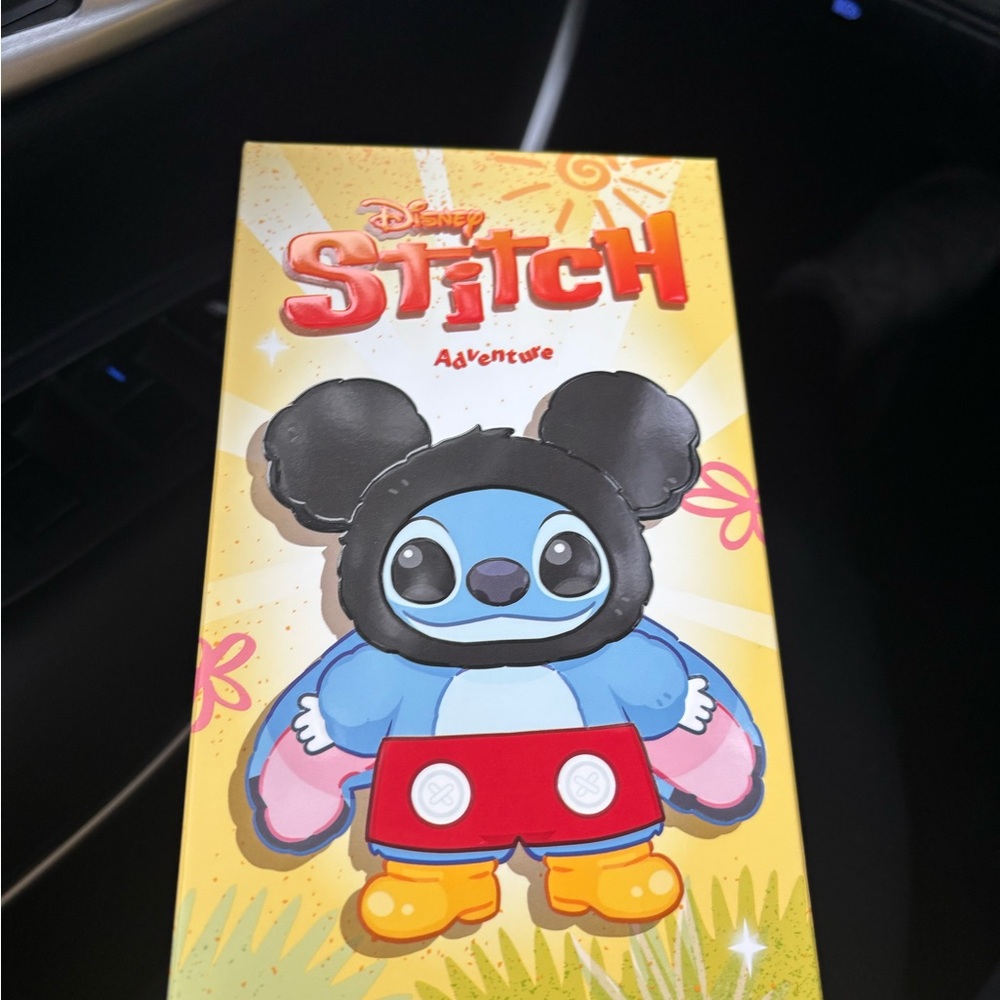 Disney Stitch Figurine Collectible Box - Blue, Red, Yellow, Black
